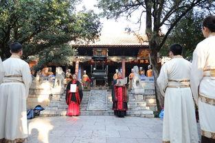 建水孔庙成人礼视频,建水孔庙的青春盛典